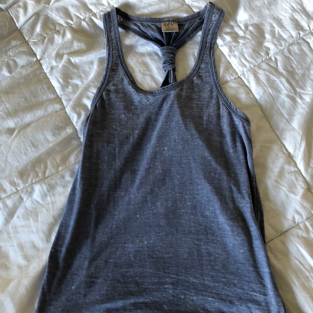 Stone washed tank
